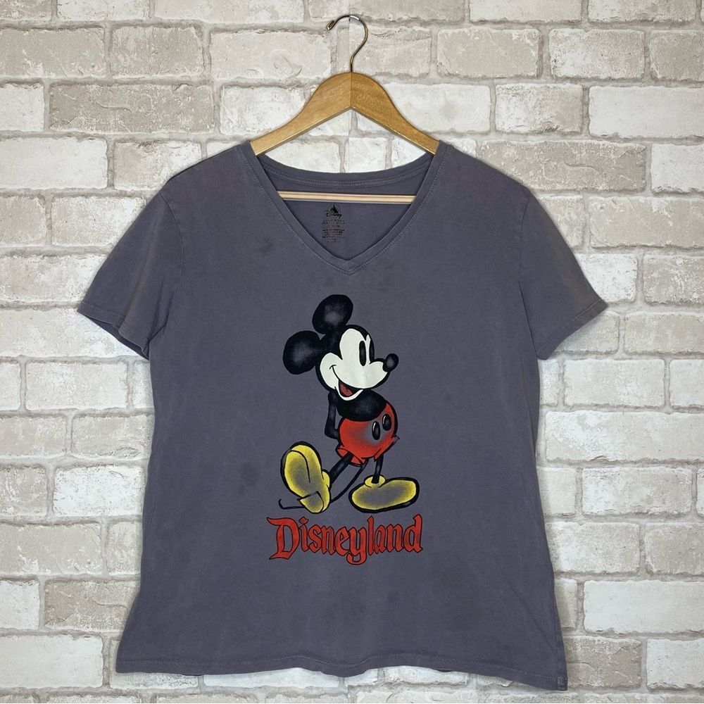 Disneyland Gray Mickey Mouse T-Shirt Size XL